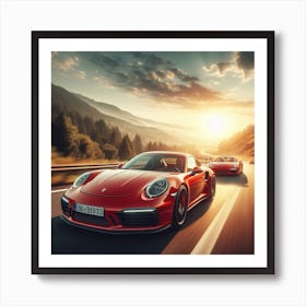 Porsche 911 Gt3 2 Art Print