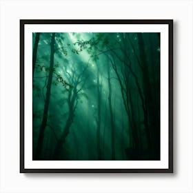 Dark Forest Art Print