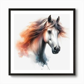 Horse Head Art Print