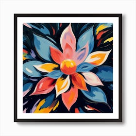 Lotus Flower 14 Art Print