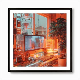 Home Office 4 Art Print