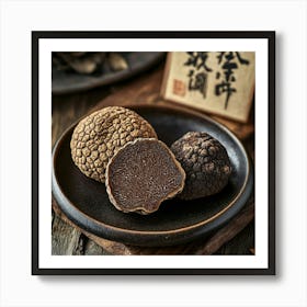 Chinese Black Truffles Art Print