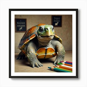 Turtle 4 Art Print