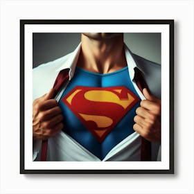 Superman 2 Art Print