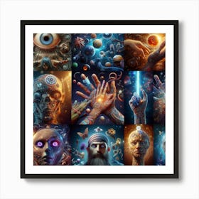 Psychedelic Art 8 Art Print