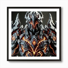 A Detailed View Of The Armor Worn By The Commander Art Print