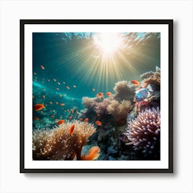 Coral Reefs Art Print