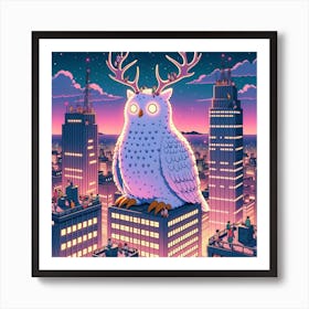 Night Owls Art Print