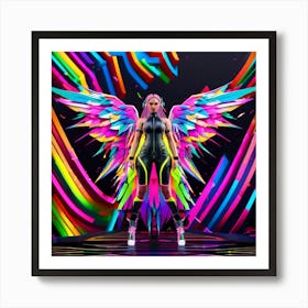 Angel Wings 3 Art Print