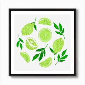 Cytrus Design Green Art Print