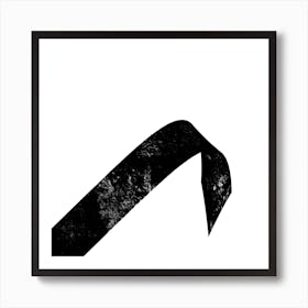 Black And White Arrow Art Print