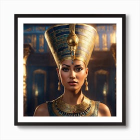 Egyptian Queen 1 Art Print