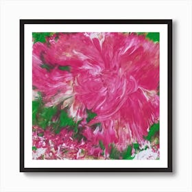 Pink Peony Art Print