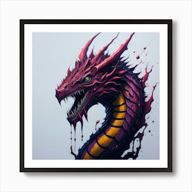 Dragon Head 68 Art Print