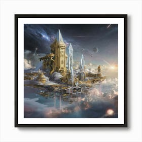 Space City Art Print