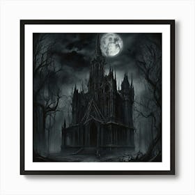 Gothic Castle 2 Art Print