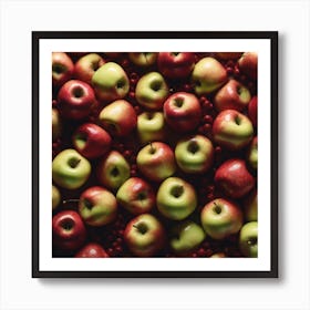 Red And Green Apples 2 Art Print