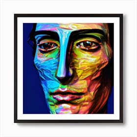 Portrait Of A Man Art Print