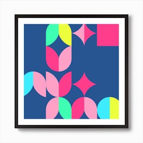 Geometric Shapes Art Print