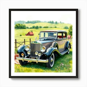 Car Art 58 Art Print