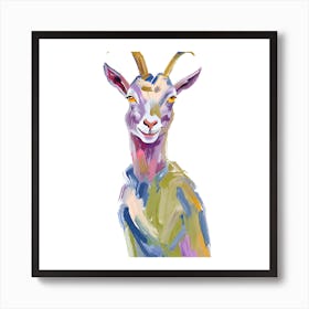 Goat 03 1 Art Print