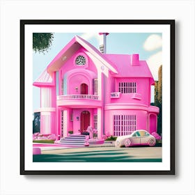 Barbie Dream House (50) Art Print