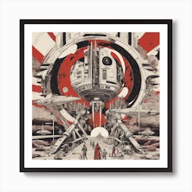 Star Wars Empire Glorious Dystopian Propaganda Art 10 Art Print