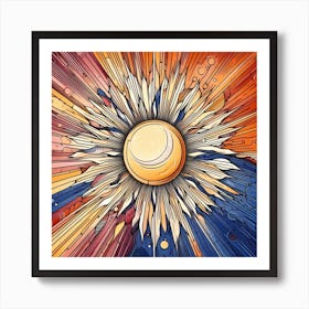 Sun Rises Art Print