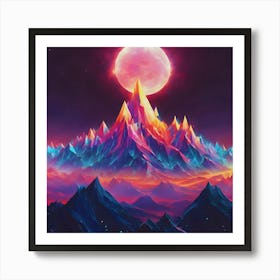 Mountain Top Art Print