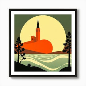 Swedish Landscape Art Print