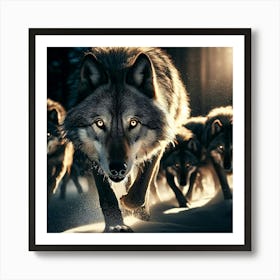 Wild Animal Creative Portrait 175 Art Print