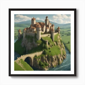 Castle - Castle Stock Videos & Royalty-Free Footage Art Print