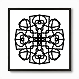 Snowflake 21 Art Print