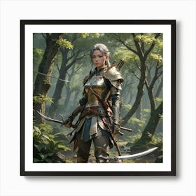 Elder Scrolls Art Print