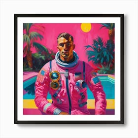 'The Astronaut' Art Print