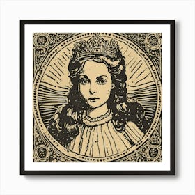 La Comtesse de Ségur Art Print