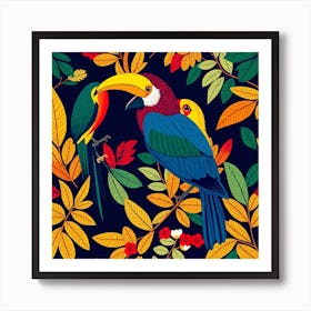 Toucans 9 Art Print