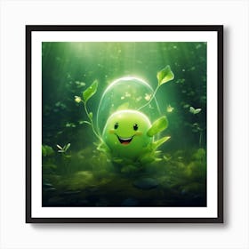 Smiley Face Art Print