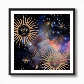 Galaxy Art Print 3 Art Print