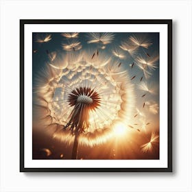 Dandelion 9 Art Print