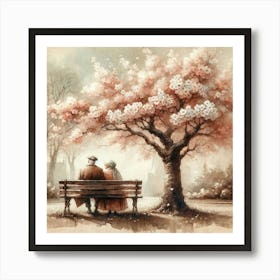 Cherry Blossoms Art Print