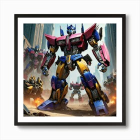 Albedobase Xl Transformers 0 Art Print