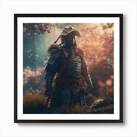 Shadow Of The Warrior Art Print