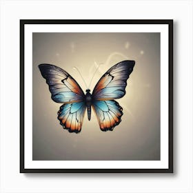 Butterfly 75 Art Print