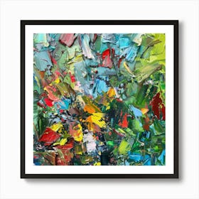 Abstract Painting 1230 Art Print