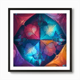 Fractal Fractals Art Print