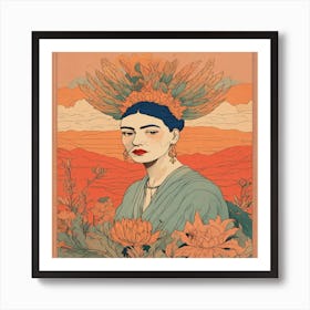 Frida Kahlo 1 Art Print