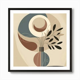 Abstract Painting In Boho Art 23 Art Print