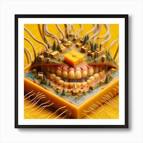 DMT ai art 003 Art Print