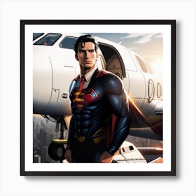 Superman Art Print